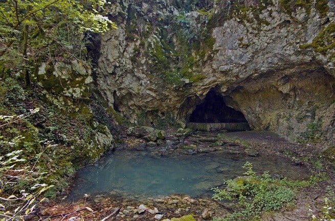 Die Grotte und die Quelle, Foto: Andreas Adelmann